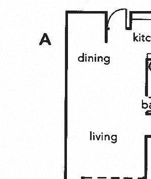 2 options of the 3 bedroom floor plan